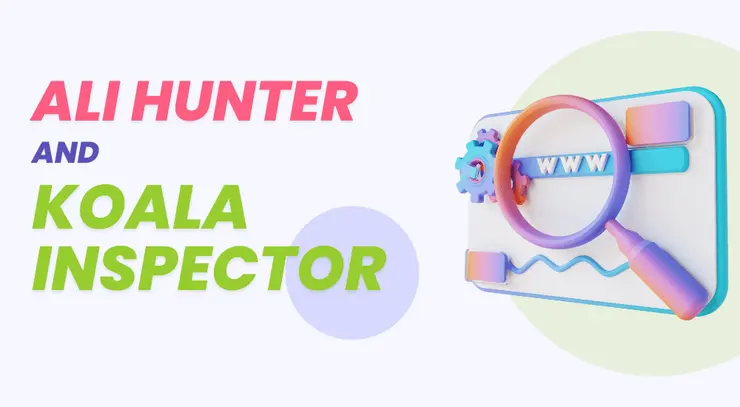Ali Hunter and Koala Inspector