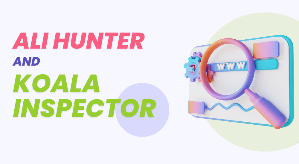 Ali Hunter and Koala Inspector
