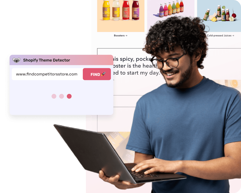 Track competitor Shopify stores with the Koala Inspector Chrome extension