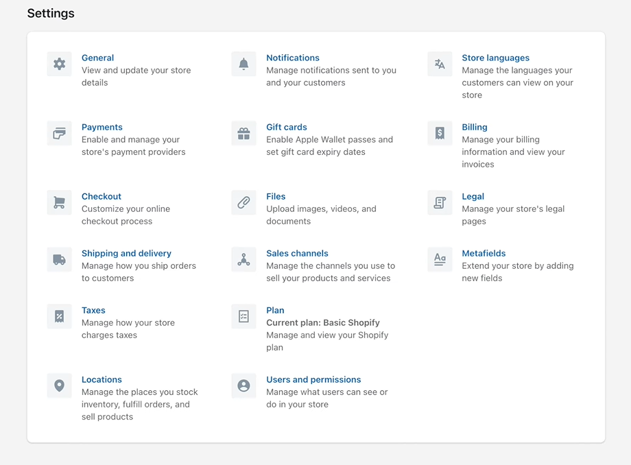 accept Bitcoin on Shopify dashboard
