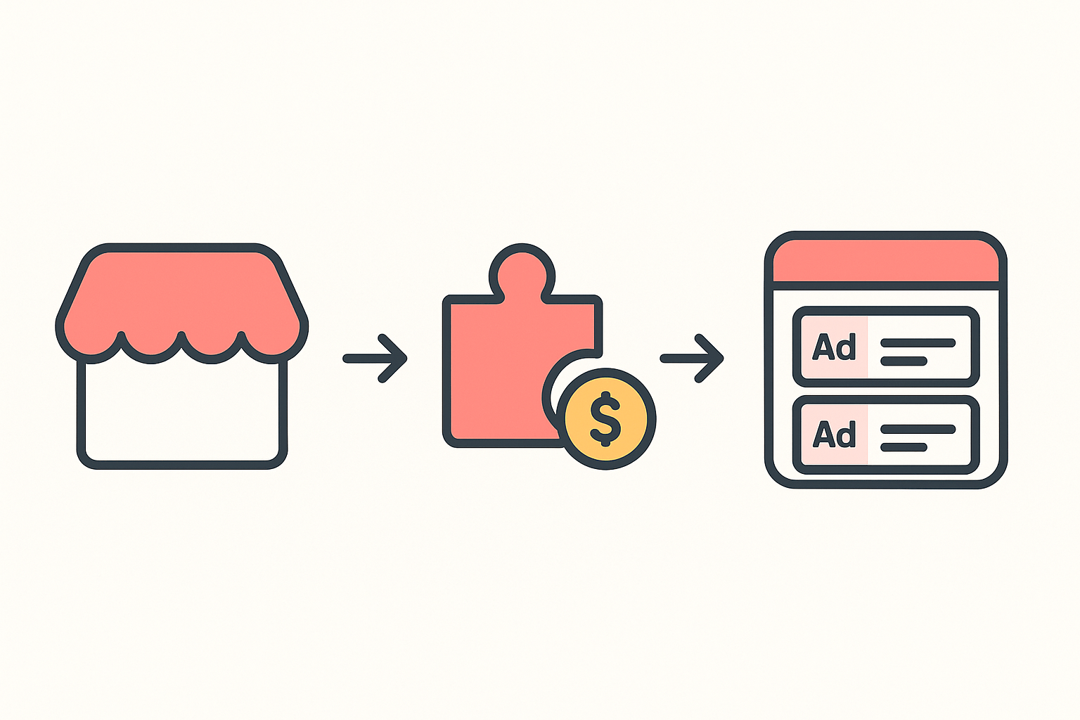Open a Shopify store, spend two tokens, and read its campaigns split by platform