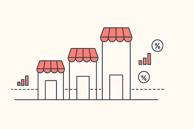 Shopify Store Revenue Benchmarks 2026: Traffic, Sales, Apps and Themes Across 300 Busy Stores