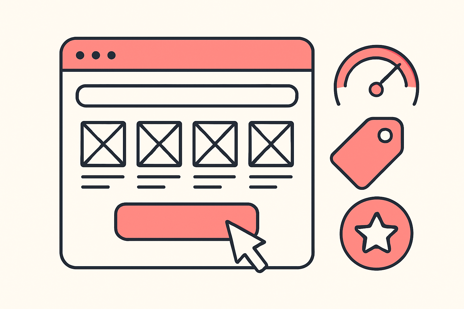 Storefront elements that drive conversions: speed, price, add-to-cart, and rating