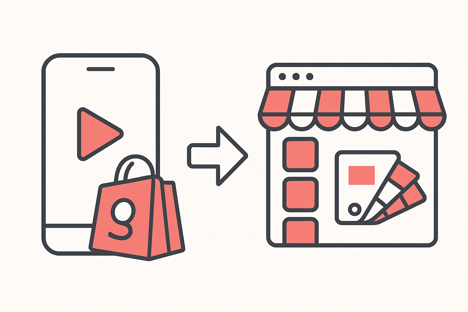 A TikTok Shop winner becomes a Shopify store research question