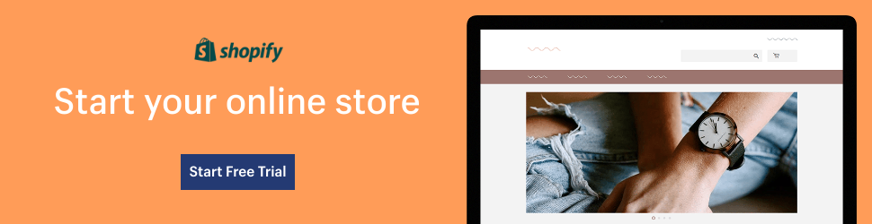 Start your online store free Shopify