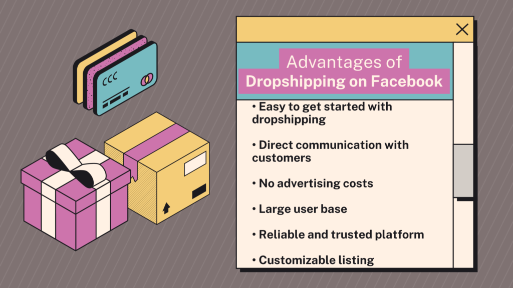 Advantages of Dropshipping on Facebook