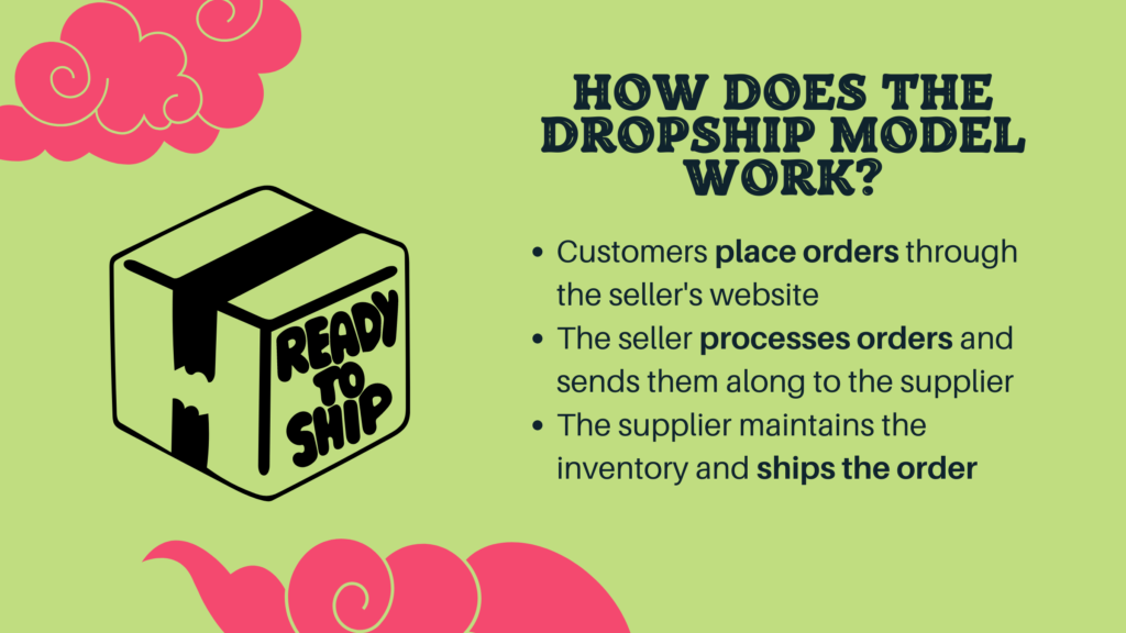 How does the dropship model work
