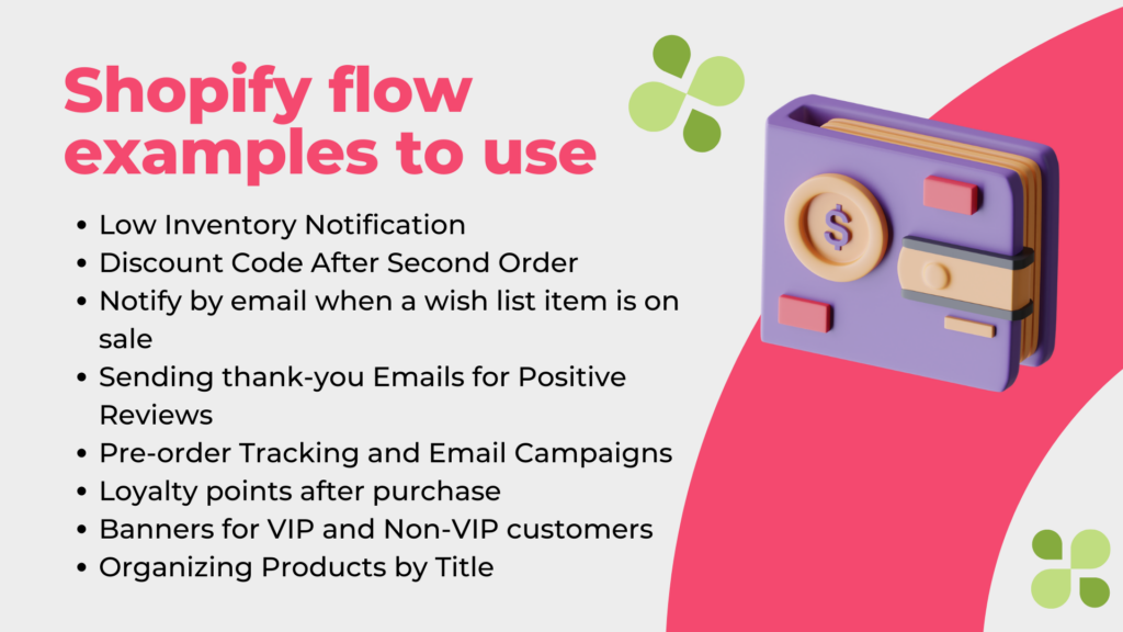 Shopify flow examples to use