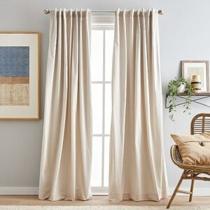 Home Sanctuary Lined Window Curtain Panel