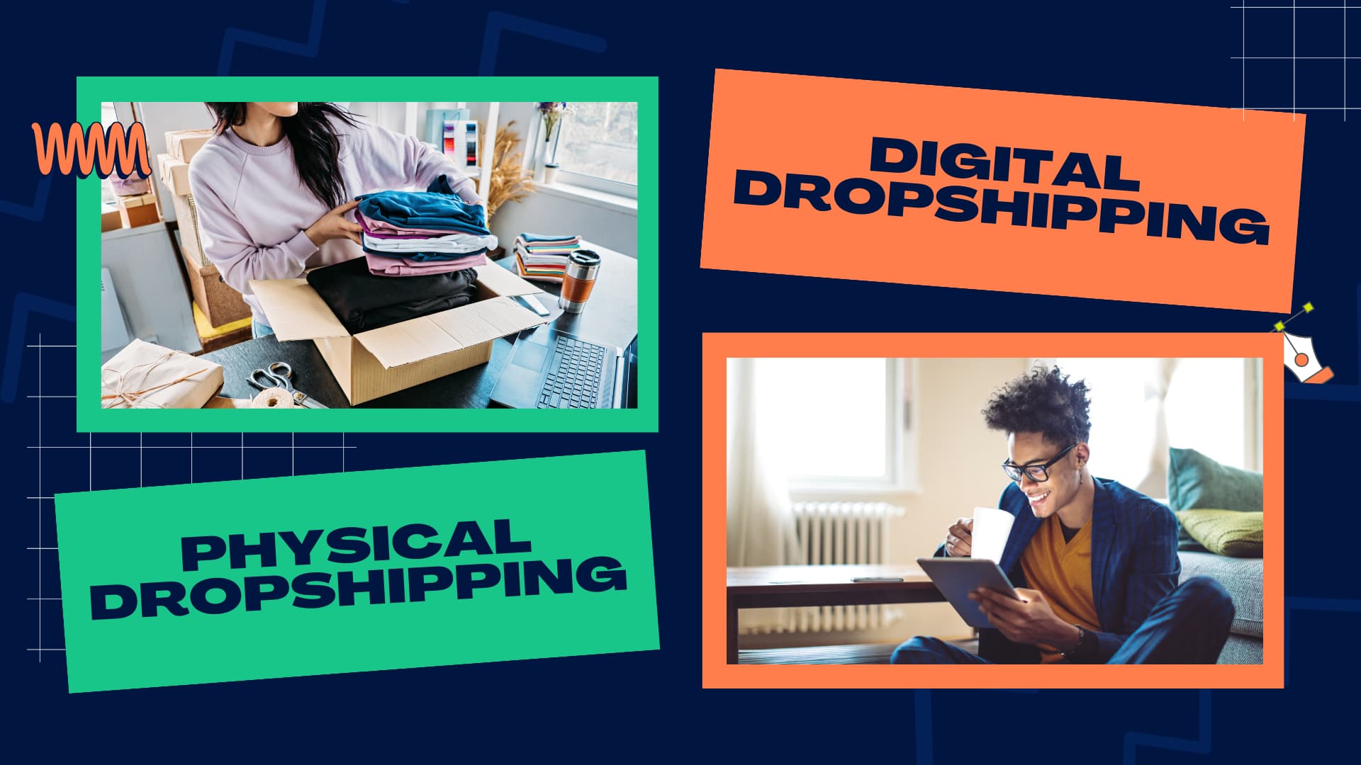 digital dropshipping vs physical dropshipping