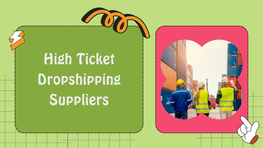high ticket dropshipping suppliers