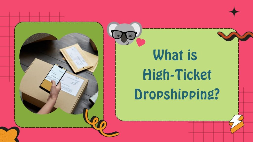 what is high ticket dropshipping