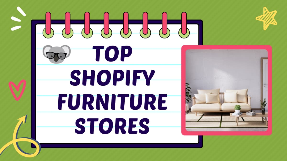 Top shopify furniture stores