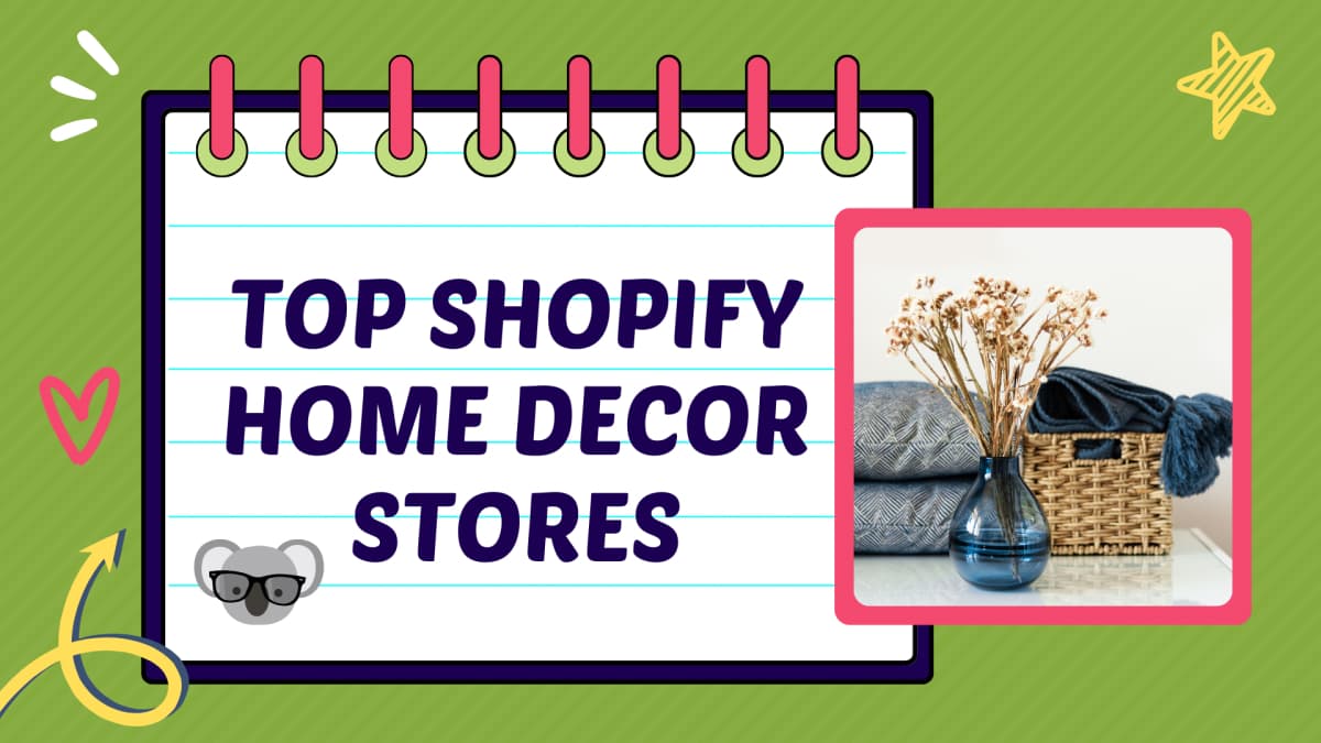 Top shopify home decor stores