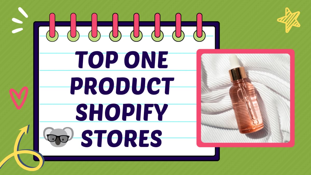 Shopify top one-product stores